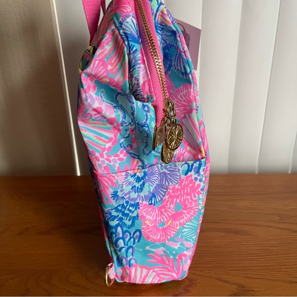 Lilly Pulitzer Backpack Cooler Splendor in the Sand - Picture 4 of 12